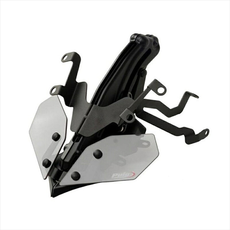 バイクパーツ 外装 プーチ スクリーンサポートシステムM.E.M.ブラック 9955N 4550255337452 MT-09/SP 17-19/18-19