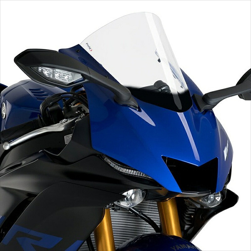バイクパーツ 外装プーチ レーシングスクリーン R-Racer クリア3633W 4550255350949YZF-R6 17-20/YZF-R7 22｜バイク用品はとやグループ2号店