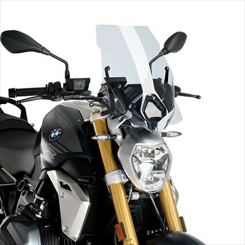 バイクパーツ 外装 プーチ ニュージェネレーションNK TOURING 3626W 4550255351076 バイザー付車両専用(ステー無)クリア R1250R 19-24
