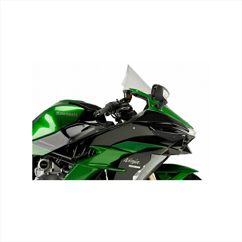 バイクパーツ 外装プーチ サイドダウンフォーススポイラー ブラック 3658N 4550255366636NINJA H2SX 18-20|バイク用品はとやグループ2号店