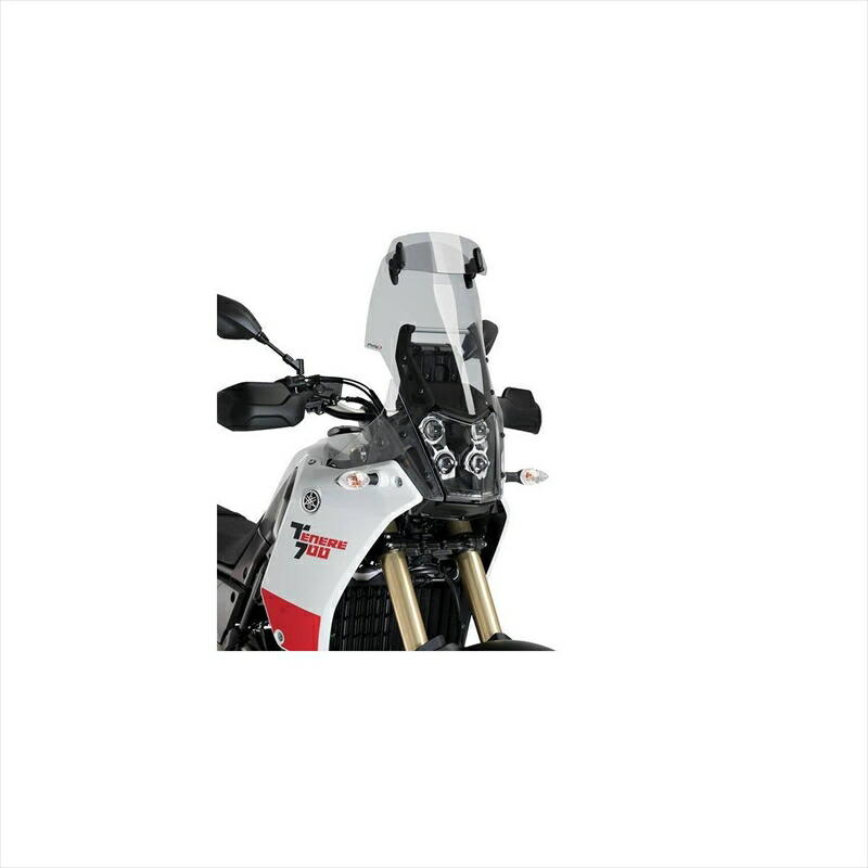 バイクパーツ 外装 プーチ ツーリングスクリーン バイザー付 スモーク 3728H 4550255382230 TENERE 700 19-20