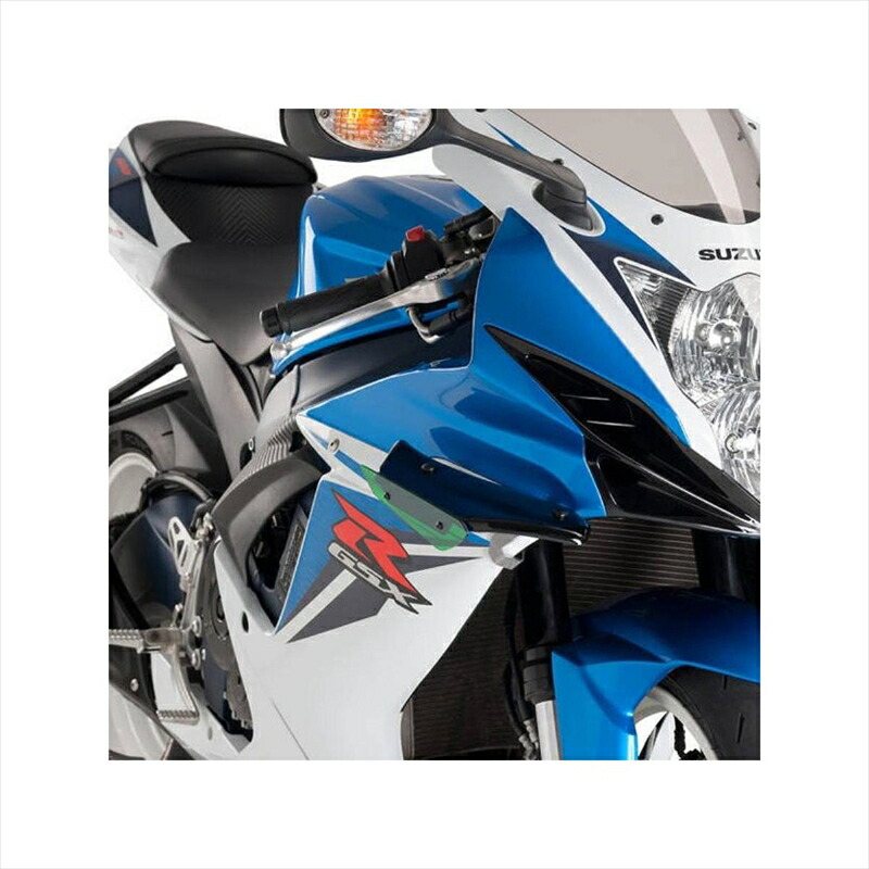 バイクパーツ 外装 プーチ サイドダウンフォーススポイラー グリーン 3163V 4550255387952 GSX-R750/60011-16