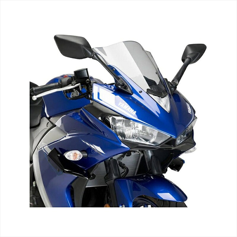 バイクパーツ 外装 プーチ サイドダウンフォーススポイラー ブルー 3171A 4550255387990 YZF-R3 15-18