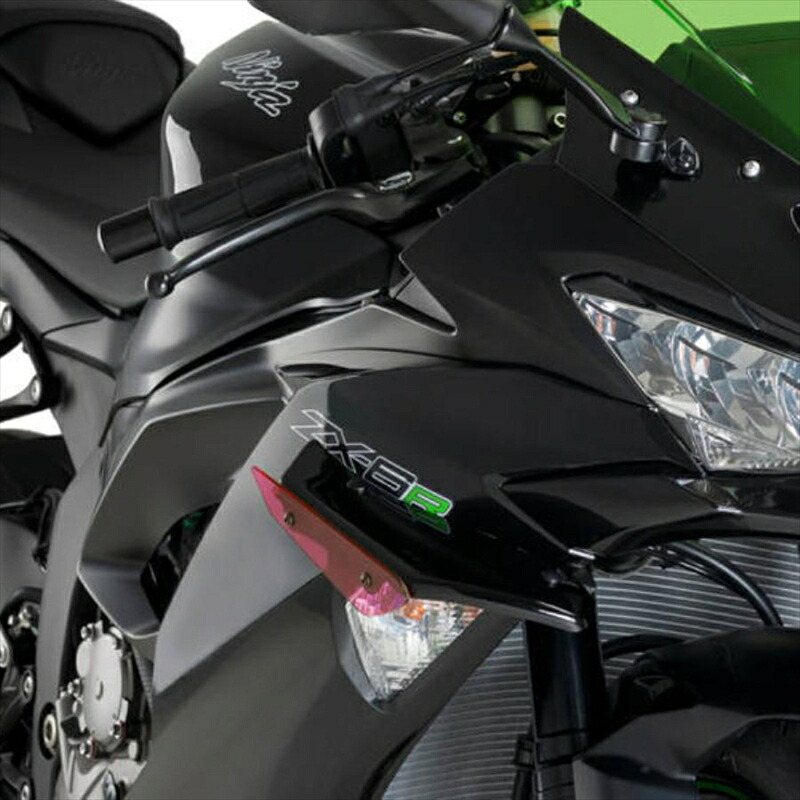 バイクパーツPUIG(プーチ) サイドダウンフォーススポイラー レッド 3176R4550255388119|バイク用品はとやグループ2号店