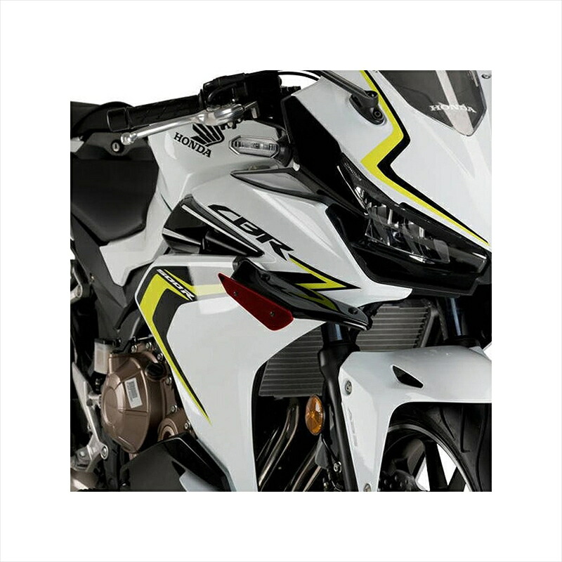 バイクパーツ 外装プーチ サイドダウンフォーススポイラー レッド 3614R 4550255388195CBR500R/400R 19-20｜バイク用品はとやグループ2号店