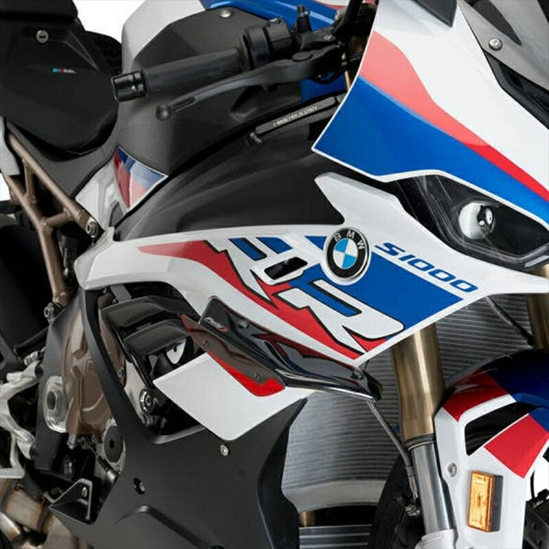 バイクパーツ PUIG(プーチ) サイドダウンフォーススポイラー レッド 3636R 4550255388225