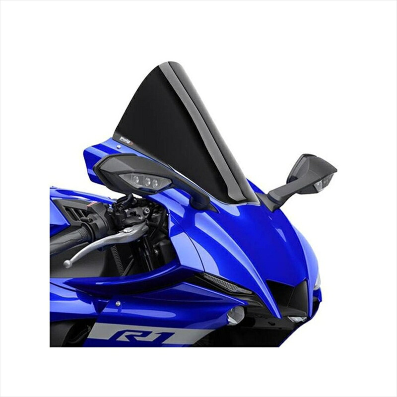 バイクパーツ 外装プーチ レーシングスクリーン R-Racer ブラック3827N 4550255409012YZF-R1/M 20-｜バイク用品はとやグループ2号店