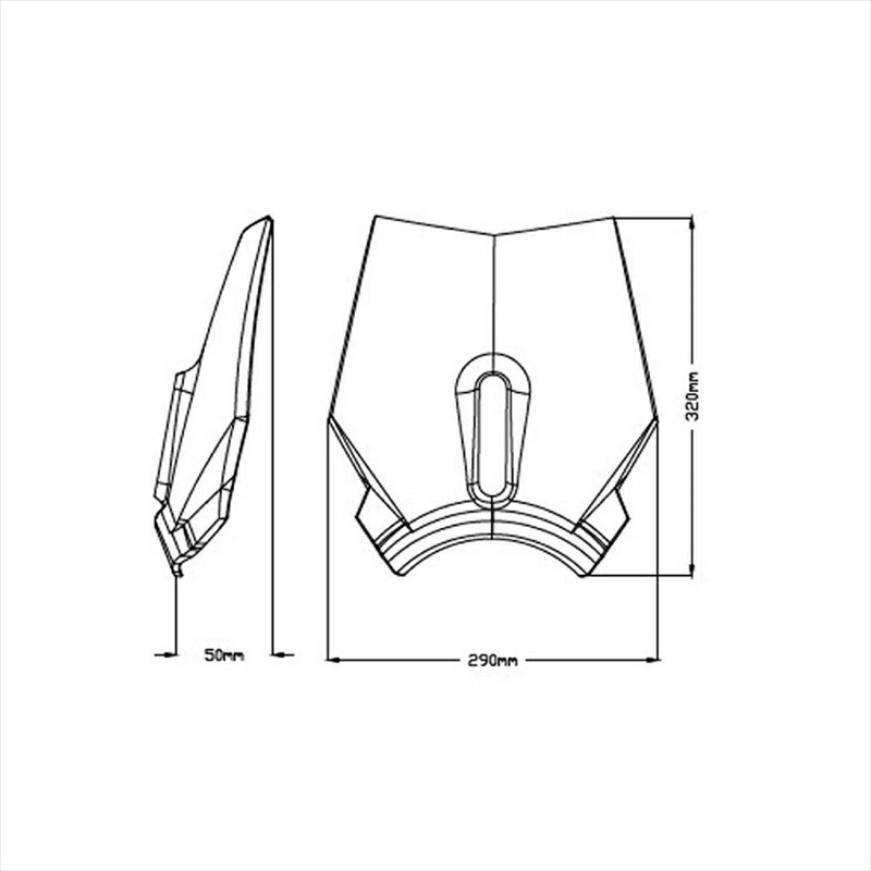 バイクパーツ PUIG(プーチ) ニュージェネレーションNK SPORT スモーク 3858H 4550255409227 SVARTPILEN 701 19-20