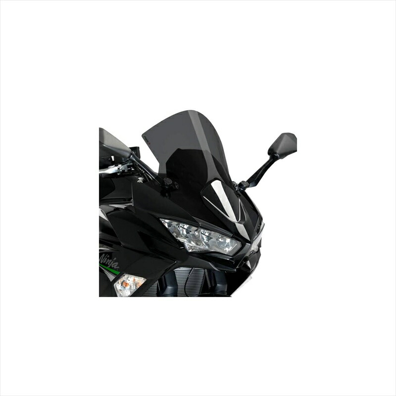 バイクパーツ 外装 プーチ レーシングスクリーン R-Racer Dスモーク 3880F 4550255409357 NINJA650 20-