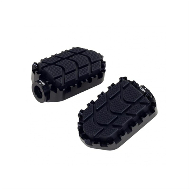 バイクパーツ ステップ プーチ ENDUROフットペグ ブラック 7587N 4550255438371 WITH RUBBER
