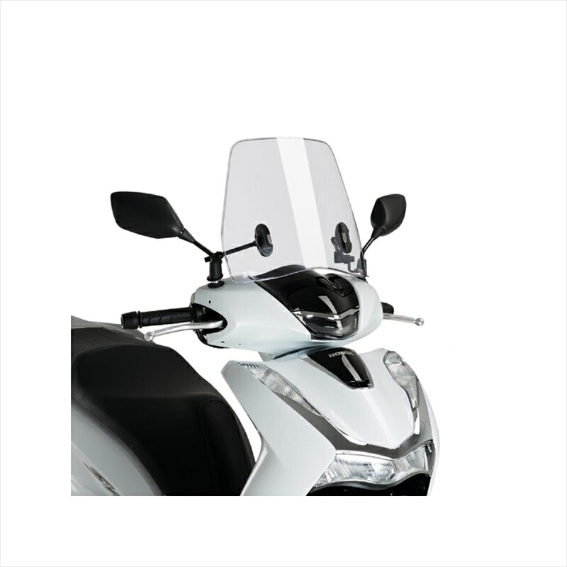 バイクパーツ 外装 プーチ ウインドシールド Trafic クリア 20363W 4571414951661 SCOOPY SH125i 20-