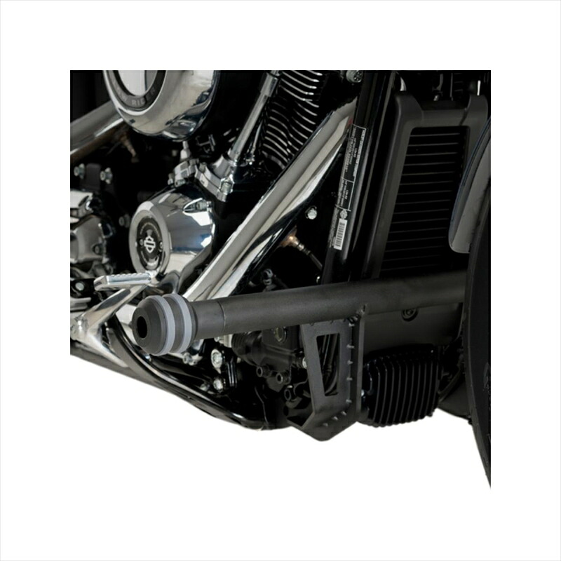 バイクパーツ 外装プーチ フレームスライダー ブラック PM0003N 4571414952446SOFTAIL LOW RIDER FXLRS 18-20(FRAME SLIDERS)｜バイク用品はとやグループ2号店