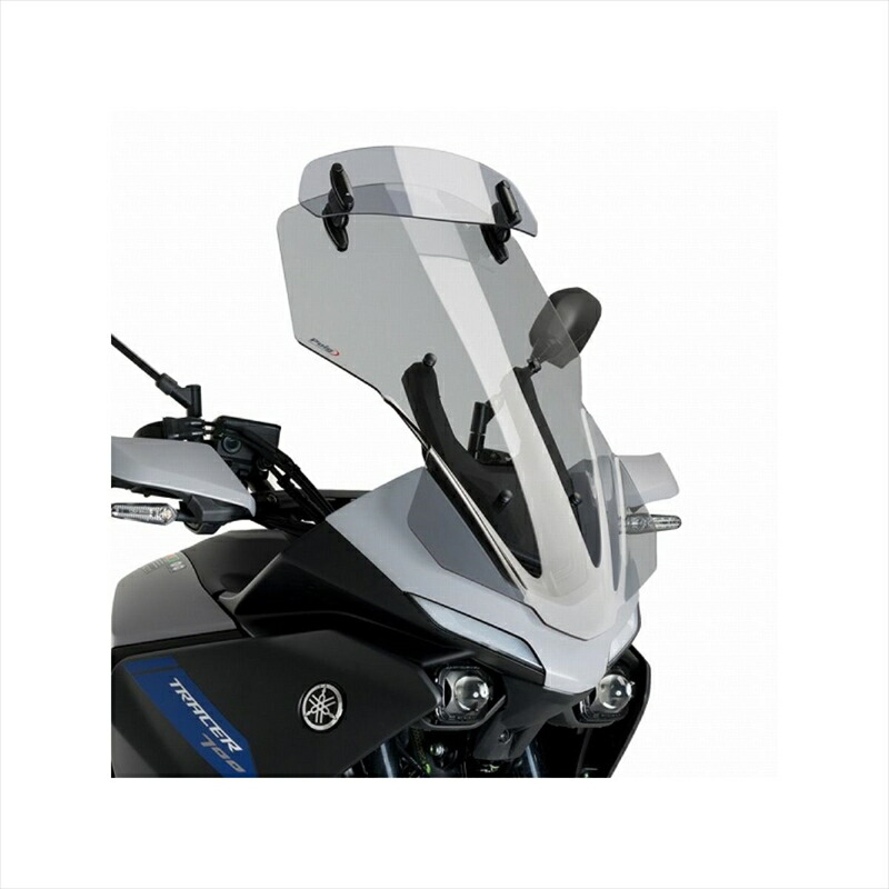 バイクパーツ 外装プーチ ツーリングスクリーン バイザー付スモーク 20435H 4571414953924MT-07 TRACER 20-|バイク用品はとやグループ2号店