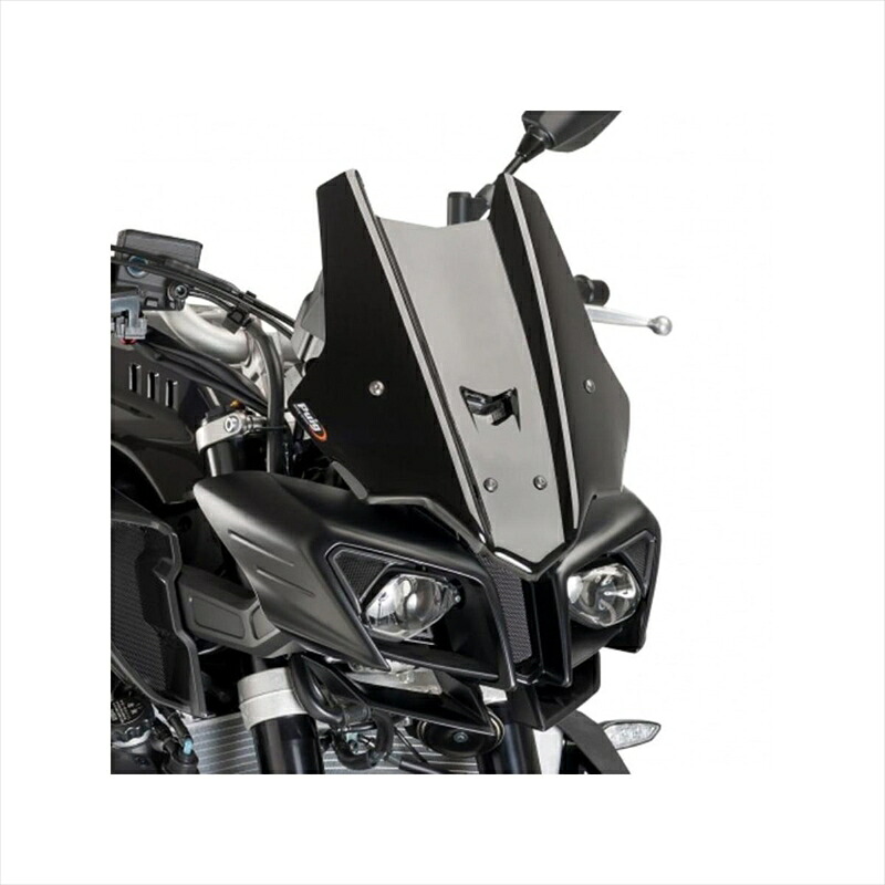 バイクパーツ 外装プーチ スクリーン レーシング ブラック 8917N 4549950085706MT-10 16-｜バイク用品はとやグループ2号店