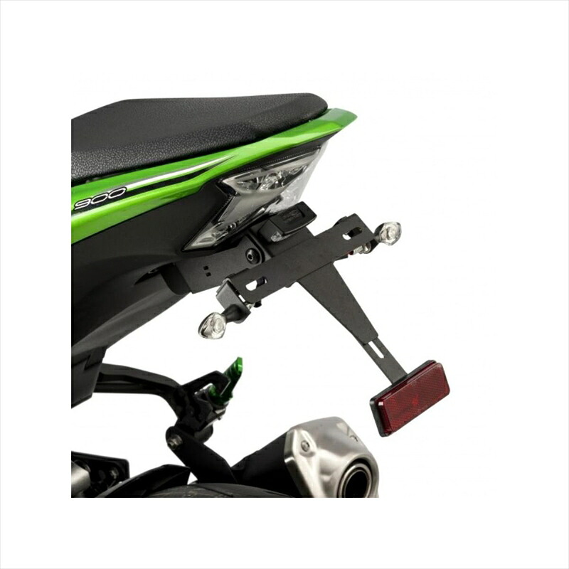 バイクパーツ 外装 プーチ ライセンスサポート ブラック 9388N 4549950282822 Z900 17-