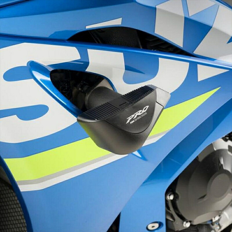 バイクパーツ 外装 プーチ クラッシュパッドPRO ブラック 9370N 4549950488132 GSX-R1000 17-