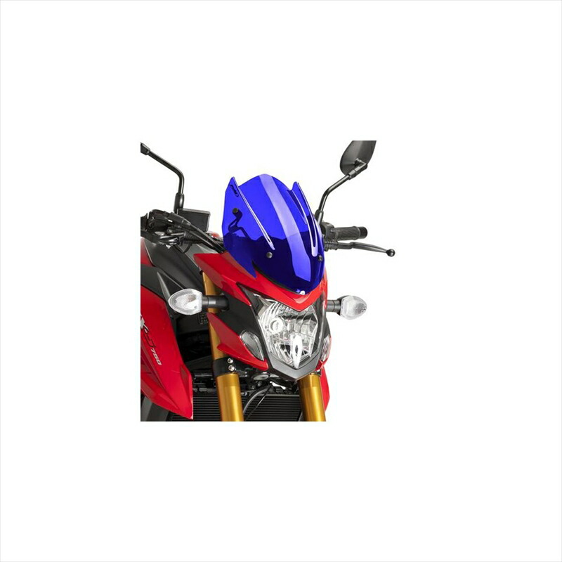 バイクパーツ 外装 プーチ ニュージェネレーションNKスクリーンSPORT 9435A 4549950488354 ブルー GSX-S750 17-