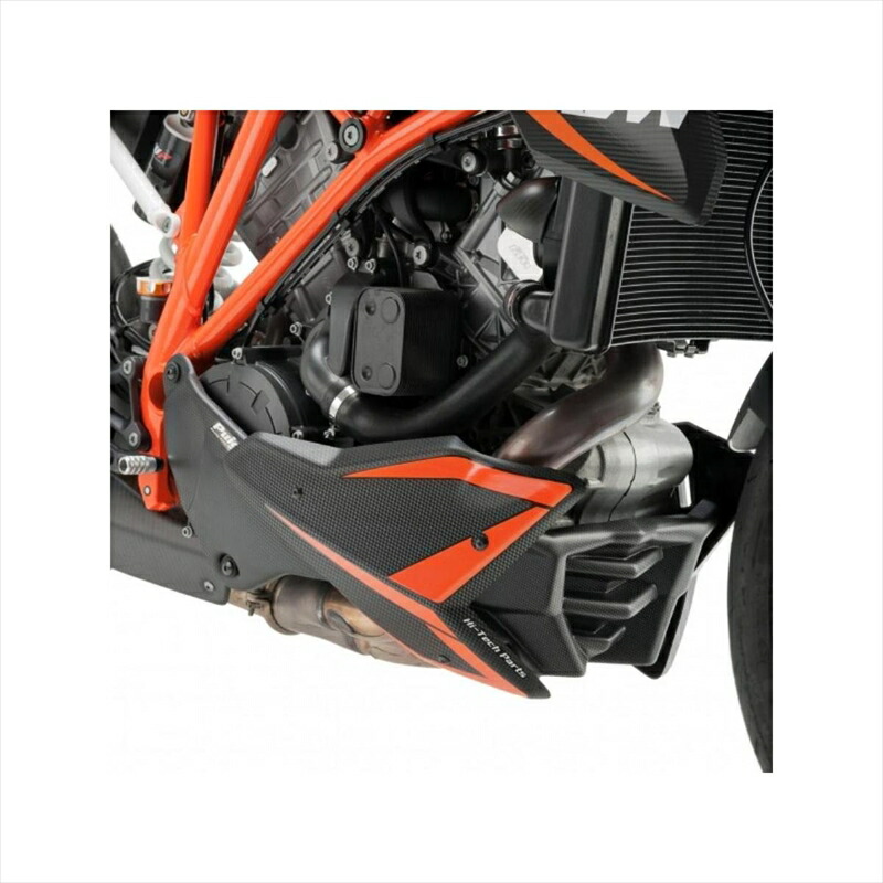 バイクパーツ 外装 プーチ エンジンスポイラー カーボンプリント 7573C 4549950654568 1290 SUPERDUKE R 14-
