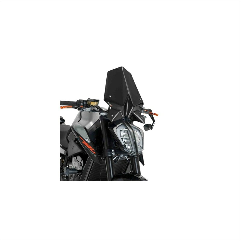 バイクパーツ 外装 プーチ ニュージェネNKスクリーンSPORT ブラック 9668N 4549950917885 790DUKE 18-