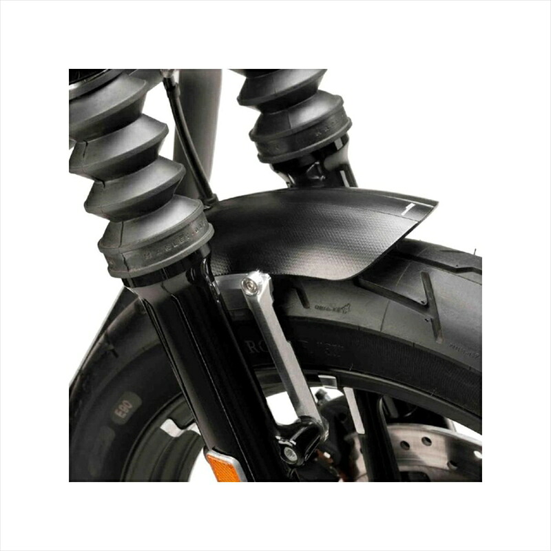 バイクパーツ 外装プーチ フロントフェンダー ショートタイプ ブラック9992N 4550255026011SPORSTER IRON 09-18｜バイク用品はとやグループ2号店
