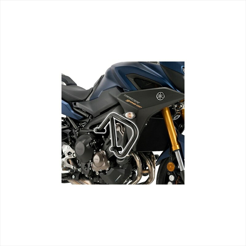 バイクパーツ 外装プーチ エンジンガード ブラック 9720N 4550255223014MT-09TRACER 18-｜バイク用品はとやグループ2号店