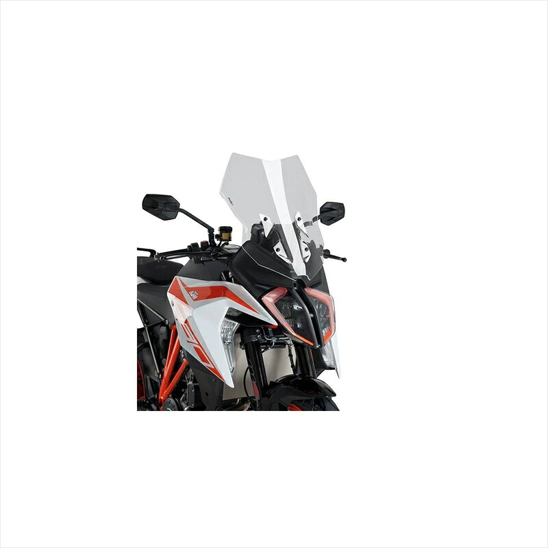 バイクパーツ 外装プーチ ツーリングスクリーン クリア 3564W 45502552675061290 SUPERDUKE GT 19-｜バイク用品はとやグループ2号店 21,963円