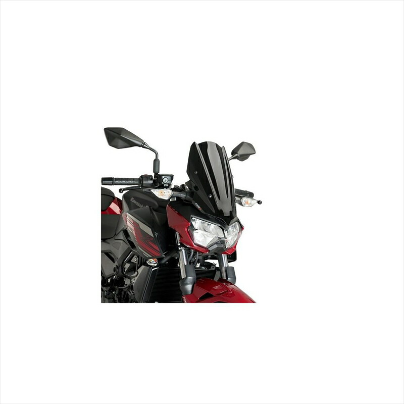 バイクパーツ 外装 プーチ ニュージェネレーションNKスクリーン SPORT 3548N 4550255267629 ブラックZ400/250 19-