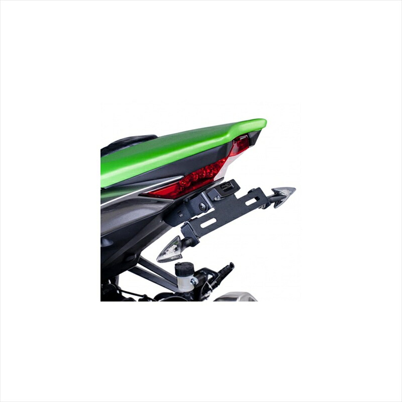 バイクパーツ 外装プーチ ライセンスサポート ブラック 7102N 4548916179329Z1000 14-｜バイク用品はとやグループ2号店