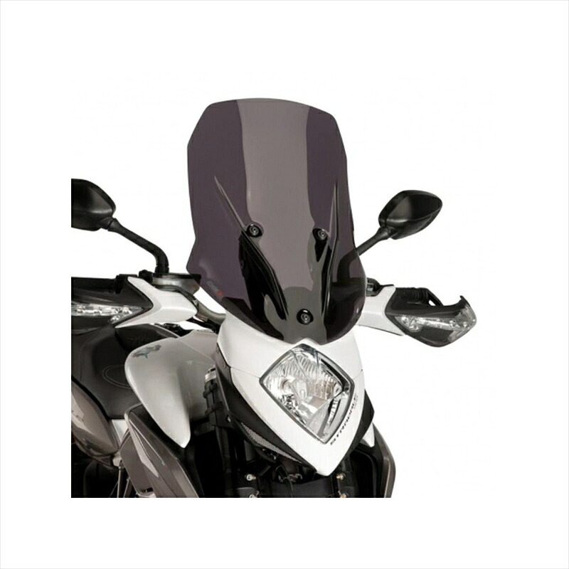 バイクパーツ 外装プーチ ツーリングスクリーン ダークスモーク 7634F 4548916726820MV Agusta STRADALE 800 15-|バイク用品はとやグループ2号店