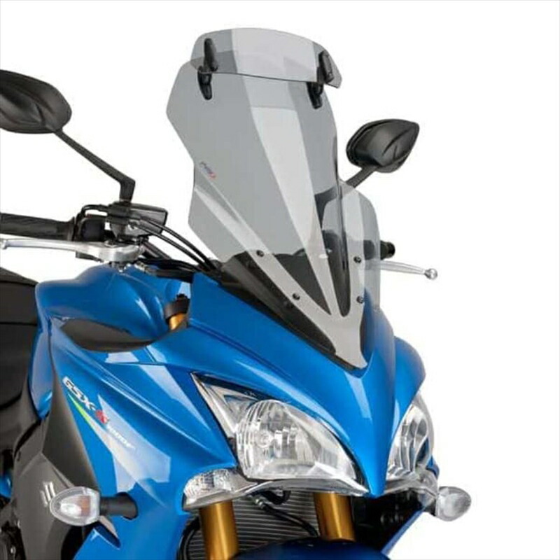 バイクパーツ 外装 プーチ ツーリングスクリーンwithバイザー 7641H 4548916806157 GSX-S1000F 15-19