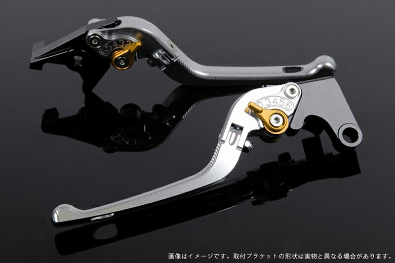 【5日前後で発送】 ハンドル エスエスケイ スピードラ アジャストレバー 3D可倒式 シルバー/ゴールド モンスター900 00-05 996/S/R/99-03 DU0404975-GD 4589995488988 取寄品|バイク用品はとやグループ2号店