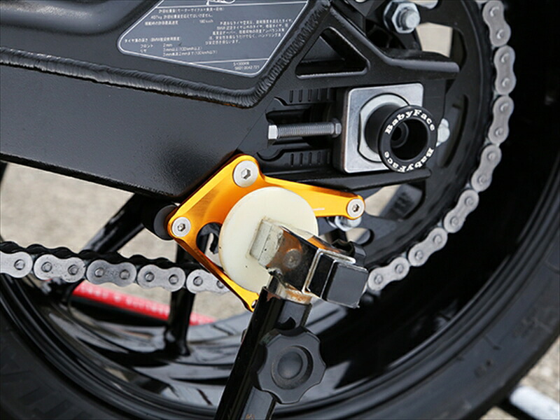 ベビーフェイス ベビーフェイス スイングアームスタンドフック Vタイプ ゴールド S1000RR 17-19 005-FV803GD 4589981513670 取寄品｜バイク用品はとやグループ2号店