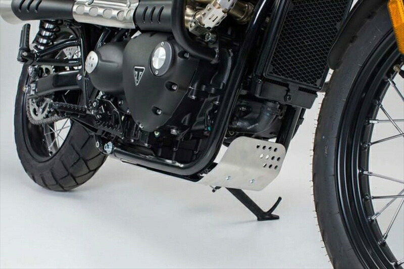 外装 エスダブリューモーテック SWモーテック エンジンガード SIL TRIUMPH BONNEVILLE T120 STREET TWIN SCRTHRUXTON1200 MSS1166710001/S 取寄品