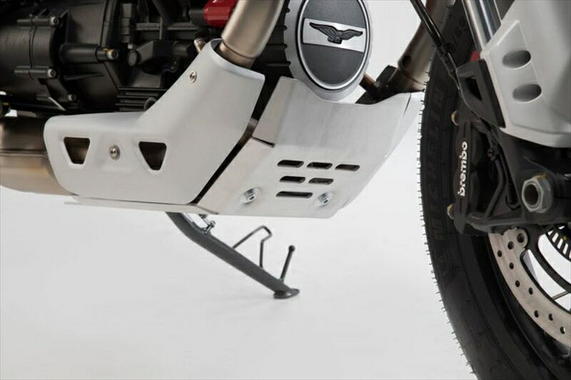 外装 エスダブリューモーテック SWモーテック エンジンガード SIL MOTO GUZZI V85TT 19 MSS1792510000/S 取寄品|バイク用品はとやグループ2号店