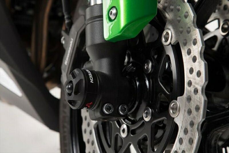 外装 エスダブリューモーテック SWモーテック アクスルスライダーセット(フロント)BLK Z1000SX 16 STP0817611000/B 取寄品｜バイク用品はとやグループ2号店