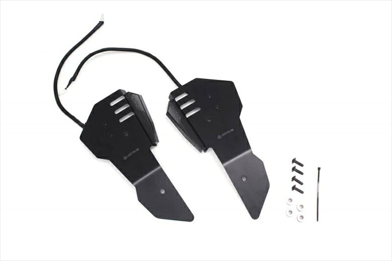 外装 アクティブ アクティブ LEDウインカー&ラジエターシュラウドKIT スモーク KATANA 19-21 1990151 取寄品|バイク用品はとやグループ2号店
