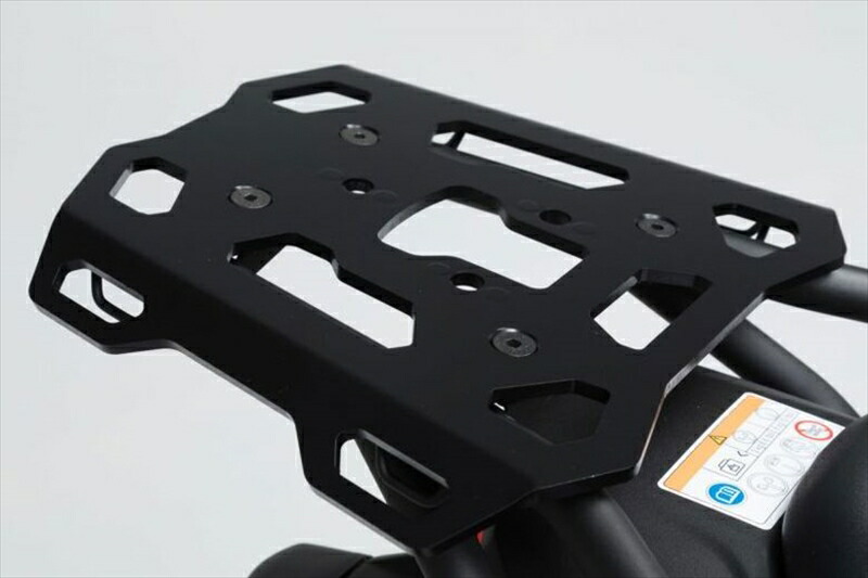 バイク用品 ケース（バッグ） キャリア キャリア＆ケースホルダー エスダブリューモーテック ALU-RACK(アルラック)BLK VERSYS-X300ABS 16- SW-MOTECH GPT0887515000/B