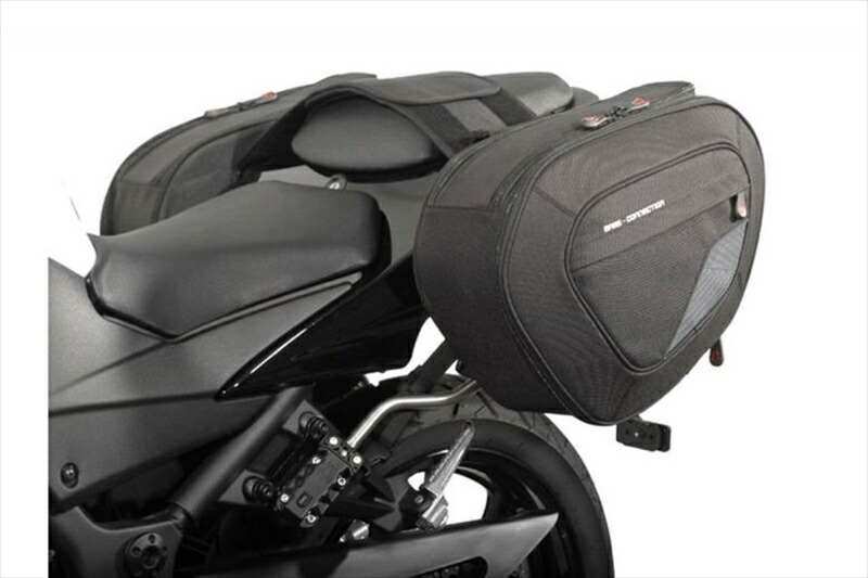 バイク用品 エスダブリューモーテック SWモーテック BLAZE サドルバッグセット ハイver NINJA250R 08- 300 12- Z300 15- BCHTA0874010601/B 4538792239835