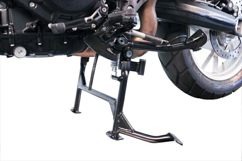 バイク用品 外装 サイドスタンド＆センタースタンドエスダブリューモーテック センタースタンド BMW F650 700GS 12-16 ロワーサスペンションSW-MOTECH HPS0720110000/B｜バイク用品はとやグループ2号店