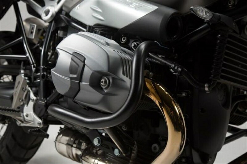バイク用品 外装 ガード&スライダーエスダブリューモーテック クラッシュバー BLK BMW RnineT 14- SCRAMBLER RACER PURE 16SW-MOTECH SBL0751210000/B|バイク用品はとやグループ2号店
