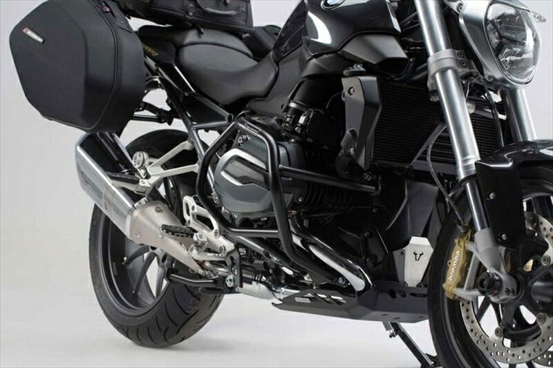 外装 エスダブリューモーテック SWモーテック クラッシュバー BMW R1200R R1200RS 15-19 SBL0757310000/B 取寄品｜バイク用品はとやグループ2号店