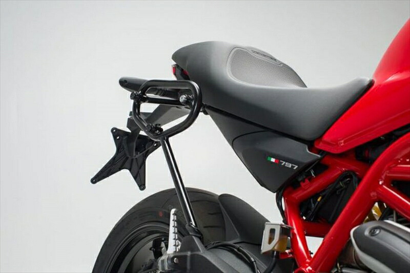 バイク用品 エスダブリューモーテック SWモーテック SLCサイドキャリア(右) DUCATI MONSTER 821 18-・1200 S 17-HTA2288511000 4538792374253｜バイク用品はとやグループ2号店