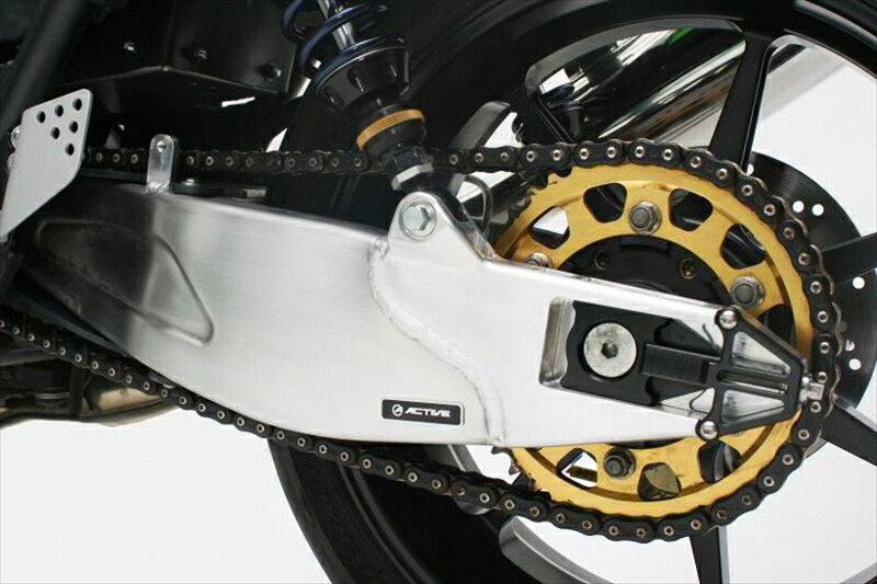 【在庫有り】 バイク用品 スイングアーム アクティブ プレスフォーミングスイングアーム ヘアライン ZRX1200R 01-08 ACTIVE 15570008 取寄品