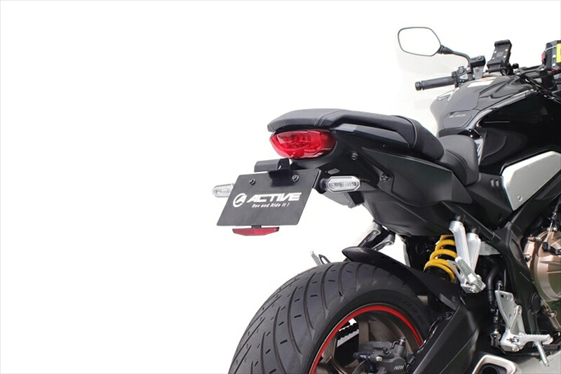 【5日前後で発送】 バイク用品 外装 フェンダー アクティブ フェンダーレスKIT LEDナンバートウツキ BLK CBR650R CB650R 19 ACTIVE 1151096 取寄品