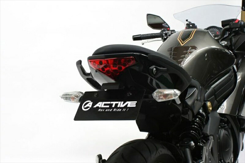 【5日前後で発送】 アクティブ フェンダーレスキット BLK Ninja400(ABS可)14-16/NINJA650(ABS可)12-16 《アクティブ 1157083》