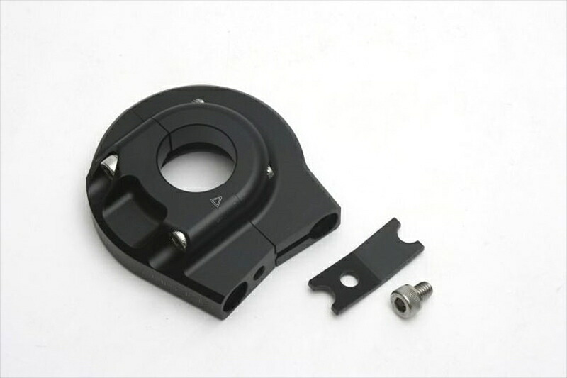【5日前後で発送】バイク用品 吸気系 エンジン ACTIVE アクティブ アルミスロットルホルダー スモール BLK ［TYPE-EVO2］ 1060356 4538792838557