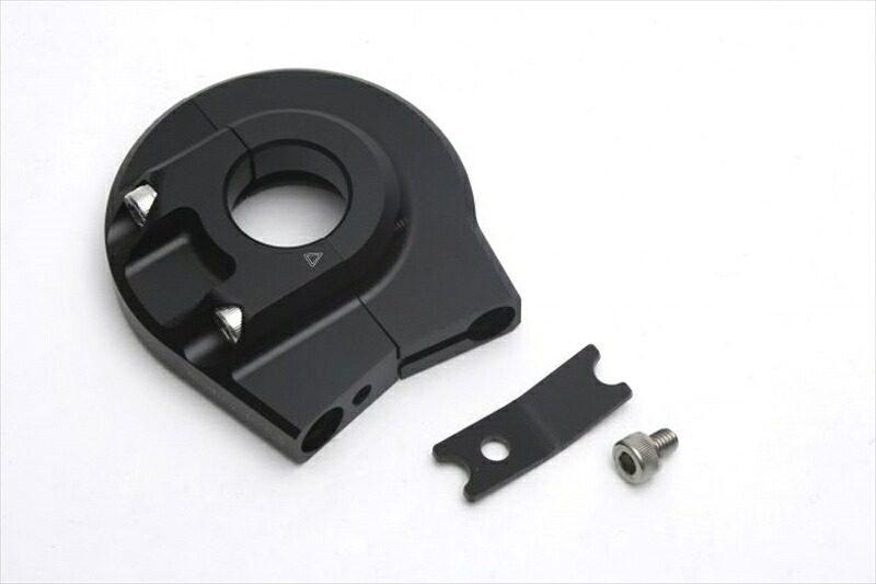 【5日前後で発送】バイク用品 吸気系 エンジン ACTIVE アクティブ アルミスロットルホルダー ラージ BLK ［TYPE-EVO2］ 1060358 4538792838571