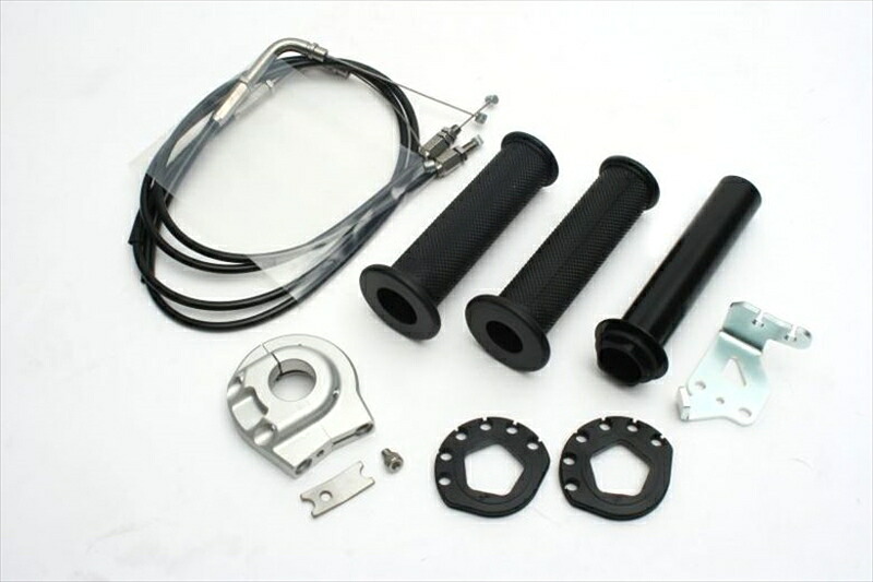 バイク用品 吸気系 エンジンACTIVE アクティブ ハイスロKIT ［EVO2］ SIL ラージボディー 巻取φ52 54レース推奨サイズ1065311 4538792839059｜バイク用品はとやグループ2号店