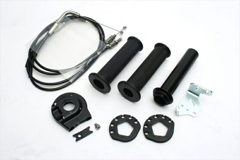 バイク用品 吸気系 エンジンACTIVE アクティブ ハイスロKIT ［EVO2］ BLK ラージボディー 巻取φ52 54レース推奨サイズ1065312 4538792839066｜バイク用品はとやグループ2号店
