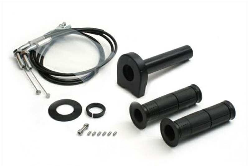 バイク用品 吸気系 エンジンACTIVE アクティブ ハイスロKIT T-2 BLK φ32 800mm1069191 4538792477633|バイク用品はとやグループ2号店
